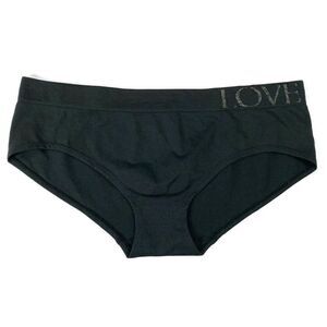 Victorias Secret Seamless Supersoft Smooth Hiphugger Hipster thick Panty black